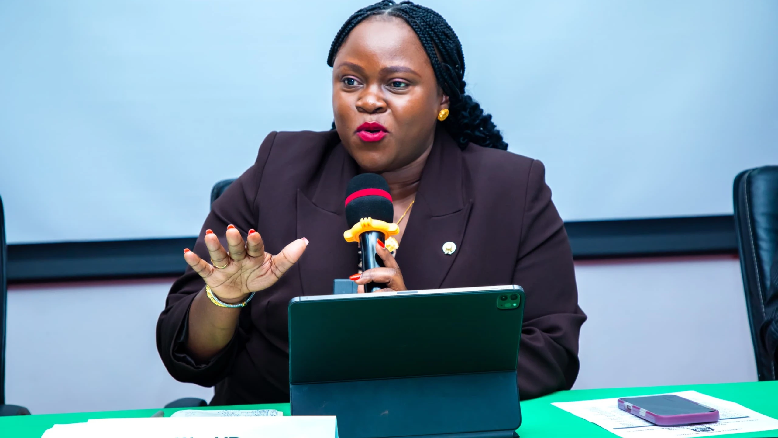 Industries and Trade Minister Judith Kapinga