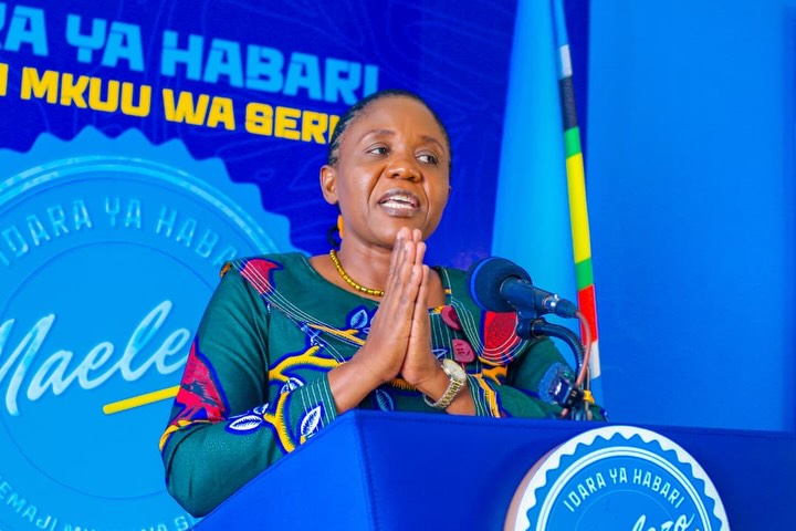 Minister of Community Development, Gender, Women and Special Groups Dr Dorothy Gwajima